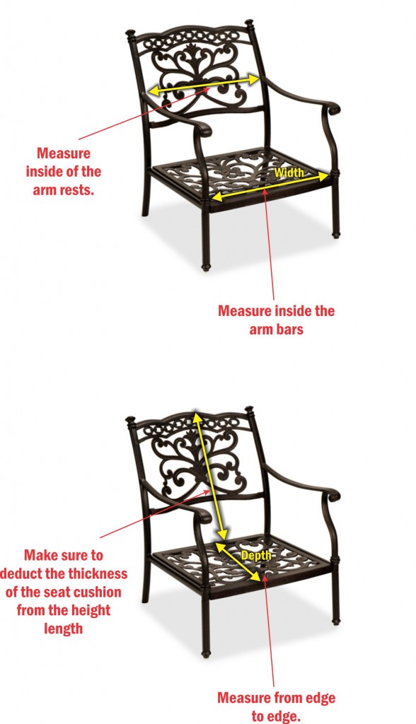 Learn How to Measure Your Outdoor Cushions