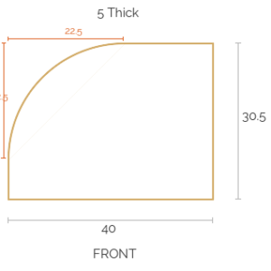 Custom Seat Cushion - 44811