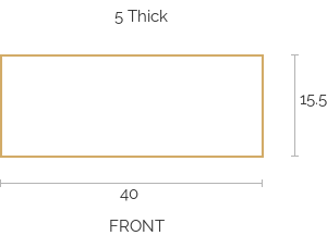 Custom Seat Cushion - 44829