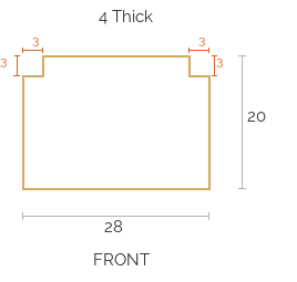 Custom Seat Cushion - 46796