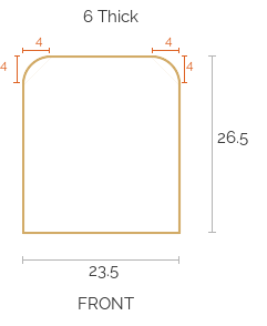 Custom Seat Cushion - 50067