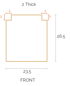 Custom Seat Cushion - 51407