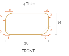 Custom Seat Cushion - 52024