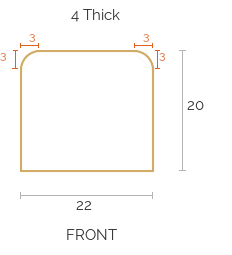 Custom Seat Cushion - 54375