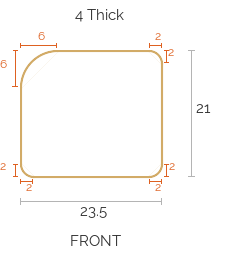 Custom Seat Cushion - 55269