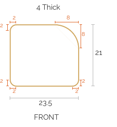 Custom Seat Cushion - 55277