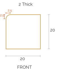 Custom Seat Cushion - 55525