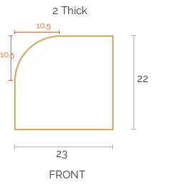 Custom Seat Cushion - 60557