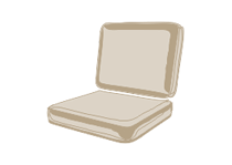 Custom Chair Cushion - 61770