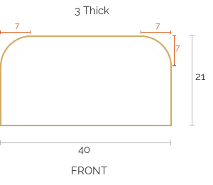 Custom Seat Cushion - 62035