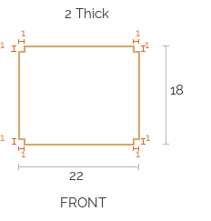 Custom Seat Cushion - 62371