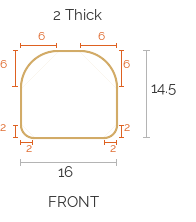 Custom Seat Cushion - 62432