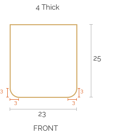 Custom Seat Cushion - 62441