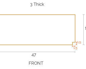 Custom Seat Cushion - 63191