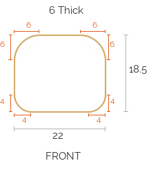 Custom Seat Cushion - 63658