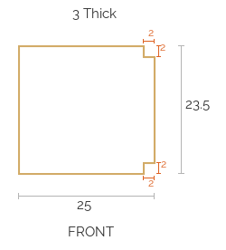 Custom Seat Cushion - 67249