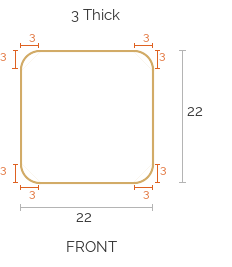 Custom Seat Cushion - 67443