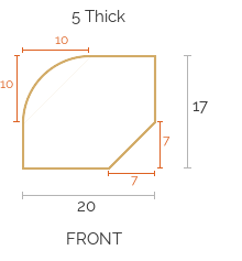 Custom Seat Cushion - 70592