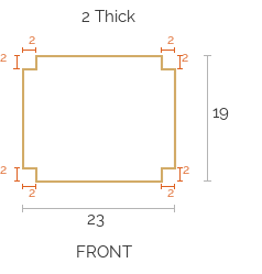 Custom Seat Cushion - 72461