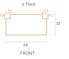 Custom Seat Cushion - 73990