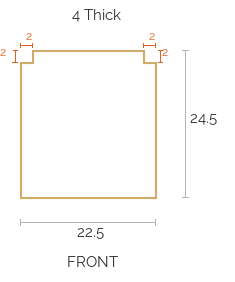 Custom Seat Cushion - 74285