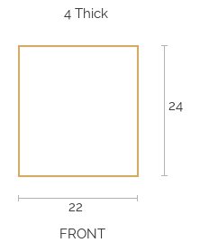 Custom Seat Cushion - 74287