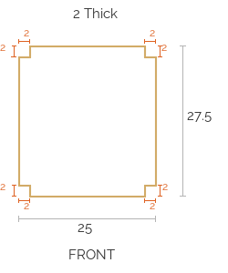 Custom Seat Cushion - 75700