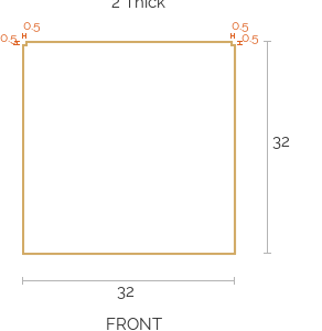Custom Seat Cushion - 75825