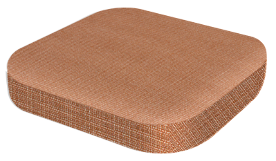 Custom Ottoman Cushion - 76550