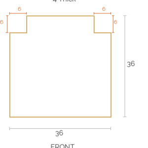 Custom Seat Cushion - 76921